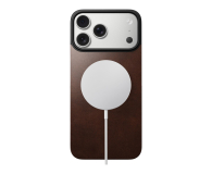 Nomad Magnetic Leather Back na iPhone 17 Pro Max MagSafe brown - 1362283 - zdjęcie 4